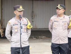 Kapolres Musi Rawas Pimpin Apel Gladi Persiapan Rapat Pleno Tingkat Kabupaten
