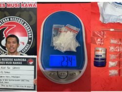 Simpan Lima Bungkus Sabu di Samping Tempat Tidur, Warga Rantau Bingin Diringkus Polisi