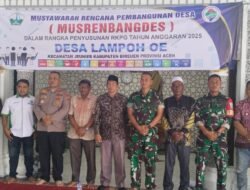 Gampong Lampoh Oe Melaksanakan Rembug Stunting dan MusrenbangDes