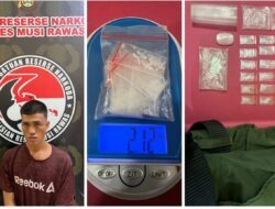 Pria Ini Diringkus Satresnarkoba Polres Musi Rawas Bersama BB nya