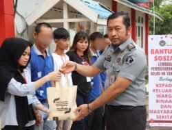 Lapas Tanjung Salurkan Bantuan Kepada Keluarga WBP Dan Masyarakat Sekitar