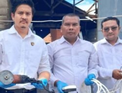 Polres Kotawaringin Barat, Melakukan Penyelidikan Gudang BBM Pertalite Yang  Meledak