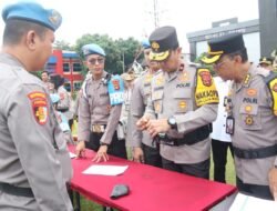 Wakapolda Sumsel Pimpin Langsung Pemeriksaan 2229 Pemegang Senpi Dinas