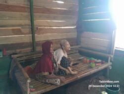 Nurjanah Menderita Lumpuh Terbaring Di Ranjang Tradisional