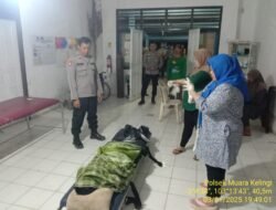 Satreskrim Polres Mura, Inafis dan Polsek Muara Kelingi Sigap Olah TKP Penemuan Korban Meninggal Dunia.