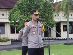 AKBP Andi Supriadi SH, SIK, MH, Pimpin Apel Perdana di Tahun 2025, Ini Pesannya