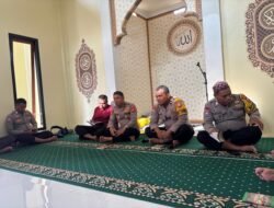Polsek Oba Utara Polresta Tidore Laksanakan Kegiatan Pembinaan Rohani dan Mental