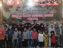 DPC GRIP Jaya Bireuen Laksanakan Apel Siaga Dan Santunan 100 Orang Anak Yatim