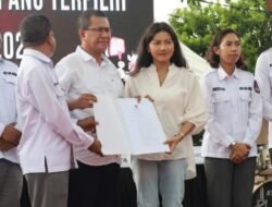 KPU Kabupaten Kupang Resmi Menetapkan Pasangan Gemoy Yosef Yosef Lede, S.H dan Aurum Titu Eki, S.Ars.,M.Ars Sebagai Bupati dan Wakil Bupati Kupang  Periode 2024-2029.