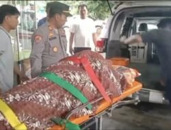 Polsek Tugumulyo Evakuasi Jenazah Seorang Kakek di Warung Makan “Wilza”