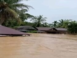 Banjir di Kapuas Kalimantan Tengah Mulai Merambah ke Kecamatan