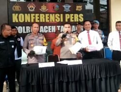 Seorang Tersangka dan 2 Kg Kokain Ditangkap Polres Aceh Tamiang