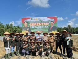 Polres Aceh Tamiang Sulap Dua Hektar Lahan Tidur Jadi Kebun Jagung