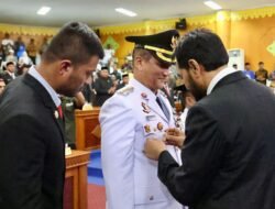 Gubernur Aceh Lantik Armia Fahmi – Ismail Sebagai Bupati dan Wakil Bupati Aceh Tamiang Periode 2025-2030