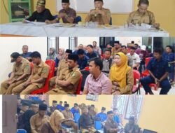 Pemdes Teluk Lecah dan BPD Gelar Pembahasan Rancangan Lembaga Desa dan Penertiban Pemeliharaan Hewan Ternak