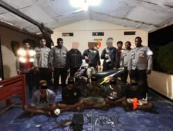 Maraknya Pencurian Motor di Kota Kepi, Polres Mappi Polda Papua Amankan Lima Tersangka