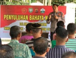 Dalam Giat TMMD Ke-123, Kodim 0111/Bireuen Sosialisasikan Bahaya Narkoba
