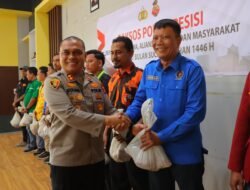 Polres Aceh Tamiang Gelar Baksos Polri Presisi, Puluhan Paket Disalurkan
