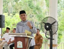 Bupati Armia Sampaikan Beberapa Point Penting Dalam Rapat Bersama 216 Datok Penghulu