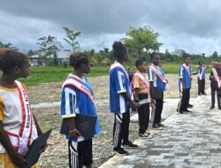 Menanamkan Jiwa Patriotisme, Babinpotdirga Lanud YKU, Latihan Upacara Bendera Bagi Pelajar SMP