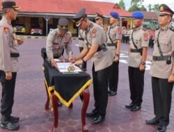 Sejumlah Pejabat Utama Polres Kotawaringin Barat Berganti Termasuk Wakapolres dan Kabag OPS