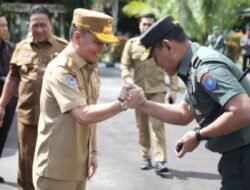 Perkuat Kolaborasi, Gubernur dan Wagub Kalimantan Tengah, Kunjungi Kejati dan Korem 102/pjg.