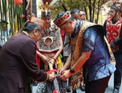 WAKIL GUBERNUR KALIMANTAN TENGAH, SAMBUT KEDATANGAN KAPOLDA IRJEND POL IWAN SETIAWAN DI PALANGKARAYA