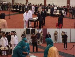 PELANTIKAN DAN PENGAMBILAN SUMPAH/JANJI BUPATI DAN WAKIL BUPATI HALMAHERA UTARA