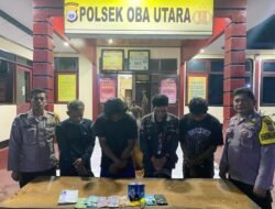 PENANGKAPAN PERJUDIAN DI SALAH SATU KOS-KOSAN DI DESA BALBAR KECAMATAN OBA UTARA KOTA TIKEP