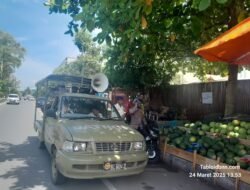 Satpol PP dan WH Bireuen Lakukan Penertiban Pedagang Makan Siang Hari Selama Ramadhan 1446 H