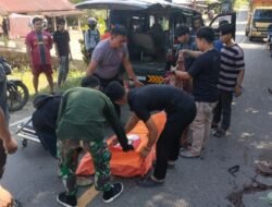 Kecelakaan Maut di Desa Tampa, Menelan Dua Korban Anak Pelajar