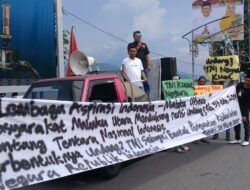 Aksi Damai Terkait Dukungan Revisi Undang Undang No 34 Tahun 2024 Tentang TNI