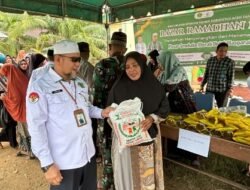 Kemenag Aceh Tamiang Gelar Bazar Ramadhan Pasar Sembako Murah