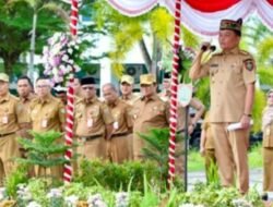 Gubernur Kalimantan Tengah Pimpin Apel Gabungan, Usai Libur Panjang Lebaran 