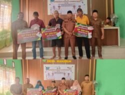 Pemdes Makeruh Salurkan Bantuan Langsung Tunai Dana Desa 3 Bulan Kepada 23 Keluarga Penerima Manfaat Tahun 2025