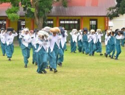 Guru dan Murid SMPN 4 Percontohan Karang Baru Panik, Sirine Bencana Bersuara