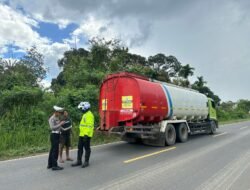 Cegah Pelanggaran Serta Tekan Lakalantas, Satlantas Polres Musi Rawas Gelar Hunting