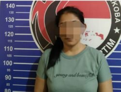 Satresnarkoba Polres Barito Timur Ringkus Dua Pemain Narkoba di Simpang Empat PT. BNJM