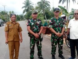 Hari Kedua TMMD Reg ke 124 : Masyarakat Ikut Berpartisipasi dan Berbaur dengan Personil Kodim 1710/Mimika
