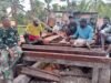 Bincang-Bincang dengan Hendrikus Seputar TMMD di Kampung Pigapu.