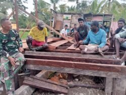 Bincang-Bincang dengan Hendrikus Seputar TMMD di Kampung Pigapu.
