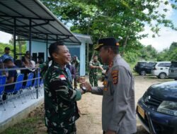 Pererat Tali Silaturahmi dan Sinergitas TNI-Polri, Kapolres Lhokseumawe Lawatan Ke Sat Radar 231