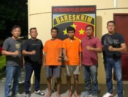 Unit Reskrim Polsek Indrapura, Berhasil Tangkap 2 Tersangka Curanmor