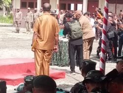 Bupati Mimika Johannes Rettob, Secara Resmi Lakukan Pembukaan TMMD Reg ke 124 TA 2025.