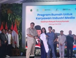 Kementrian PKP dan Komdigi Serahkan Kunci Rumah Subsidi Untuk Pekerja Media Dan Wartawan