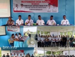 Pemdes Sri Tanjung Gelar Musdesus Pembentukan Koperasi Merah Putih
