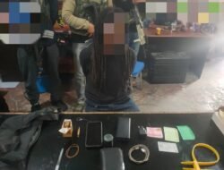 Seorang Anggota Polri Ditangkap Setelah Menjual Puluhan Butir Amunisi Kepada Warga Sipil