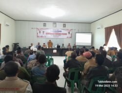 Camat Jangka Gelar Sosialisasi Perdana Pembentukan Koperasi Merah Putih