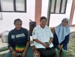 Distrik Wania Tindak Lanjuti Pelatihan Dari Dinas Pemberdayaan Masyarakat Kampung Mimika Kepada Ibu PKK.