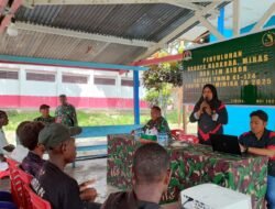 Satgas TMMD Gelar Penyuluhan Hukum tentang Bahaya Narkoba, Miras dan Lem Aibon